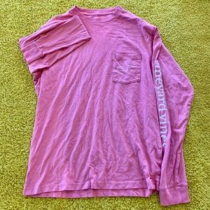 Vineyard Vines Long Sleeve Pocket Tee